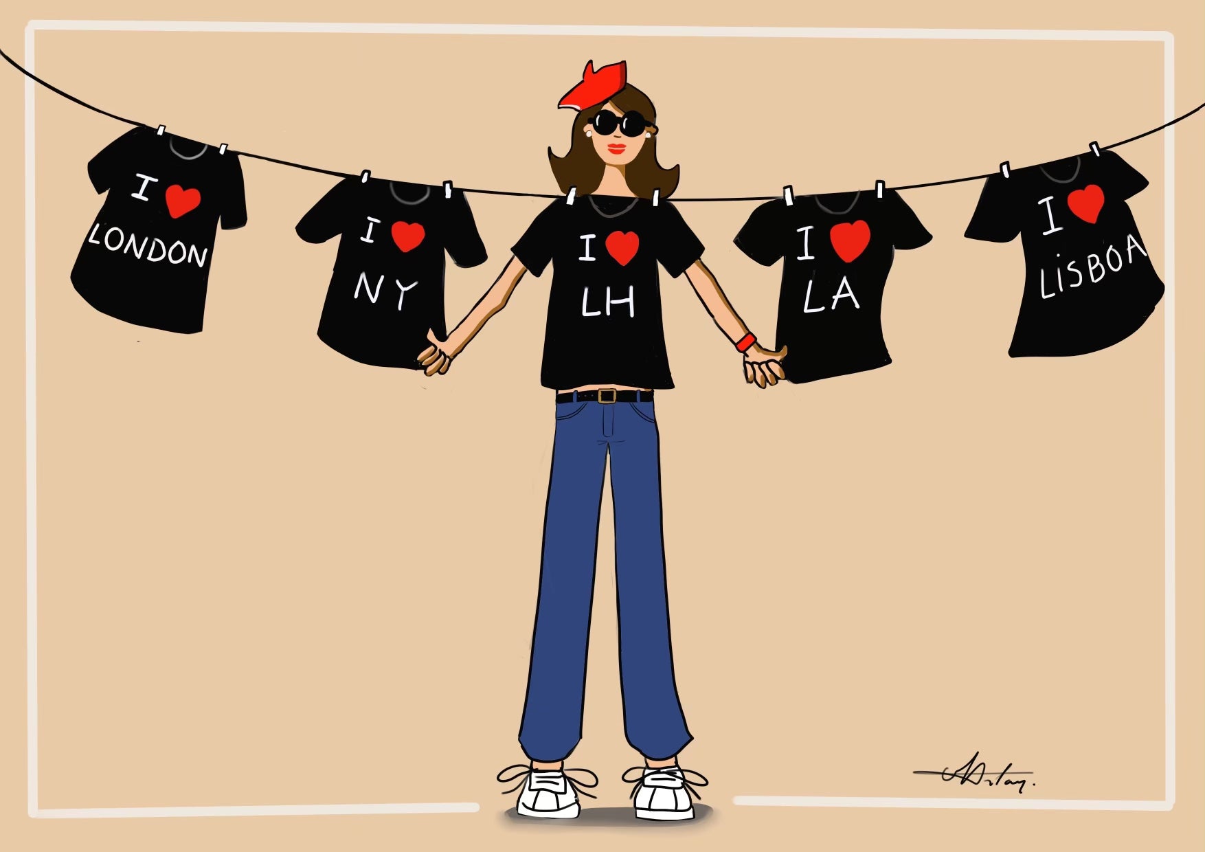 « I love LH »