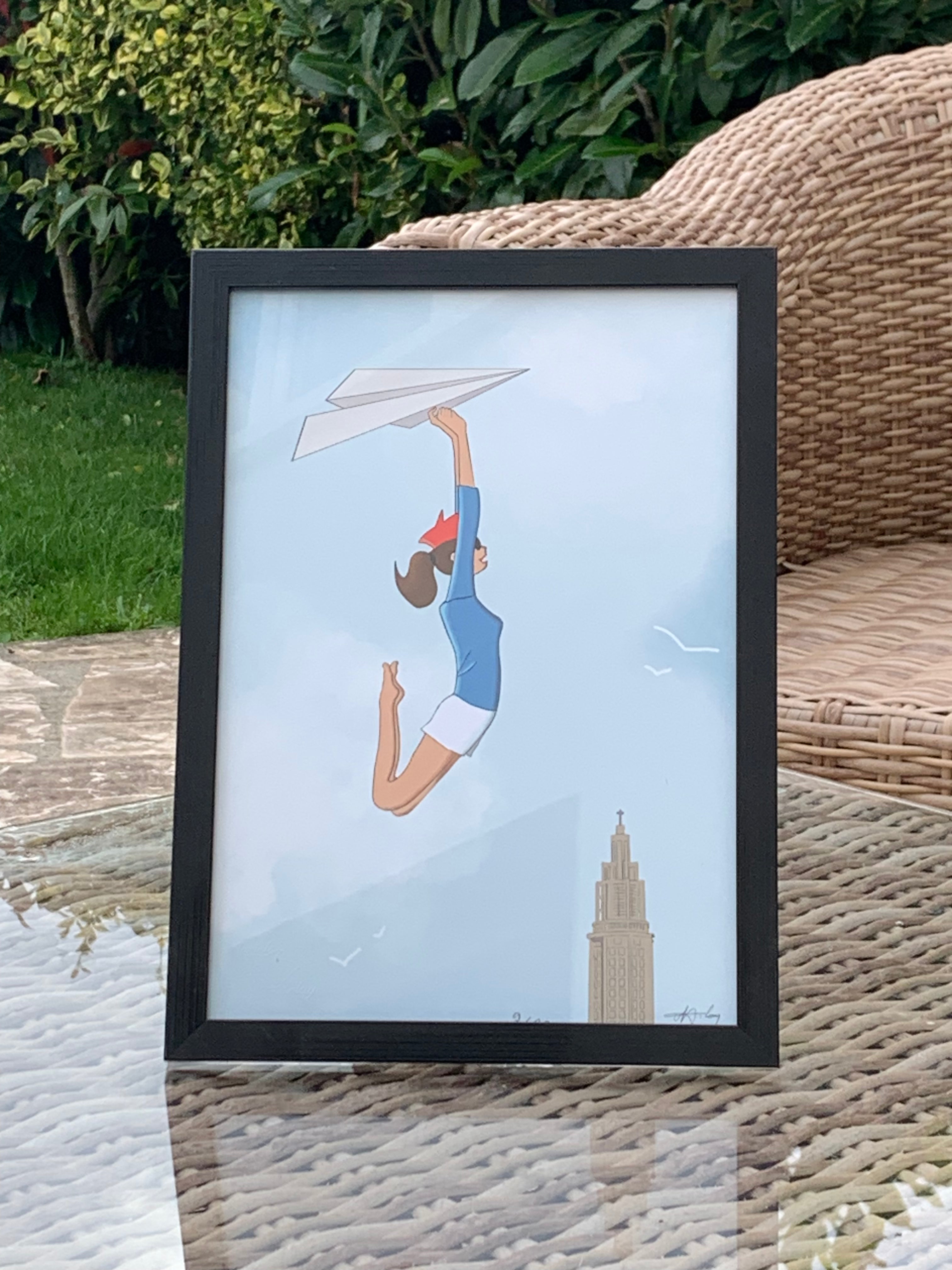 « Mon avion en papier »