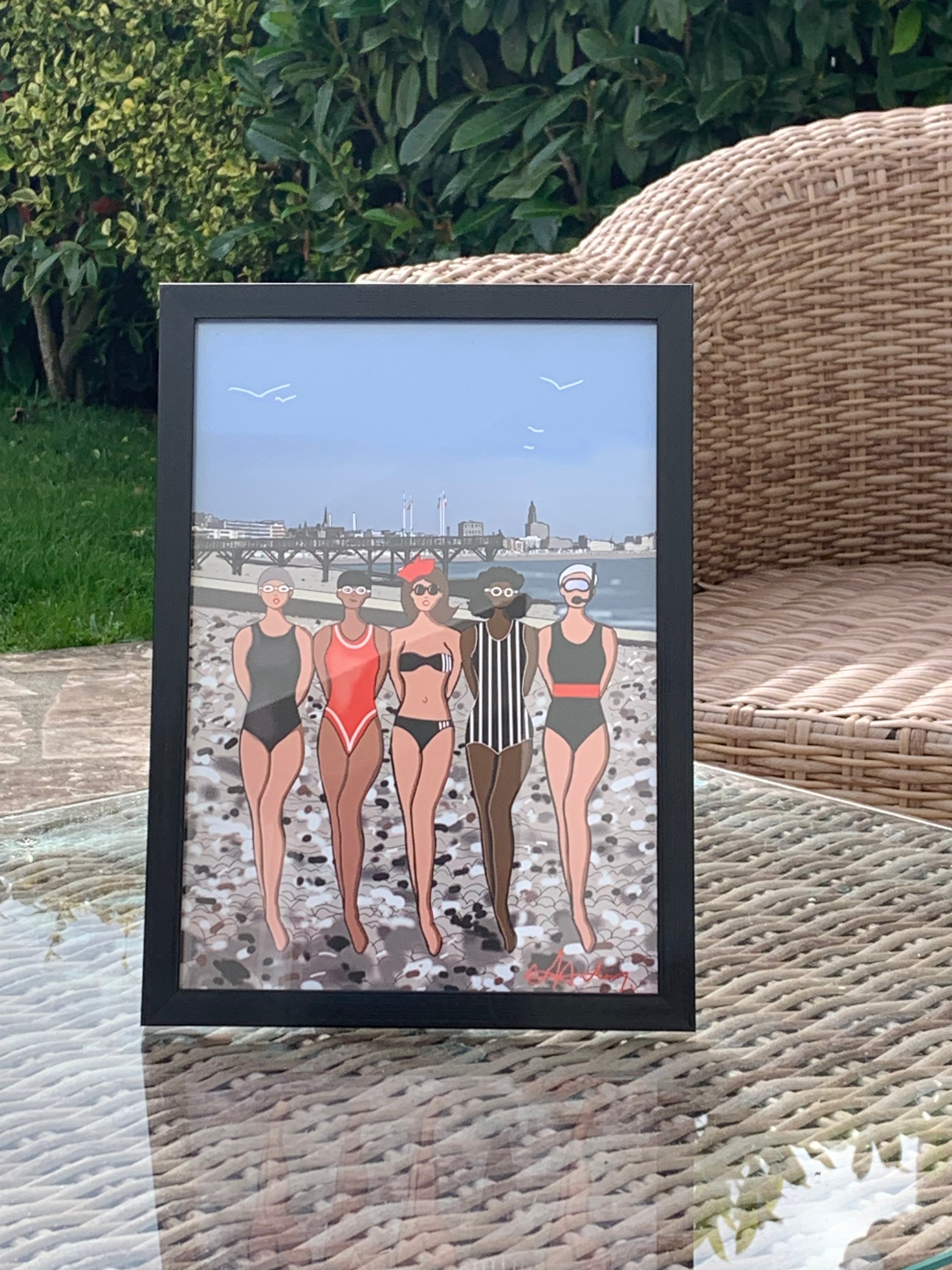 « Les baigneuses »